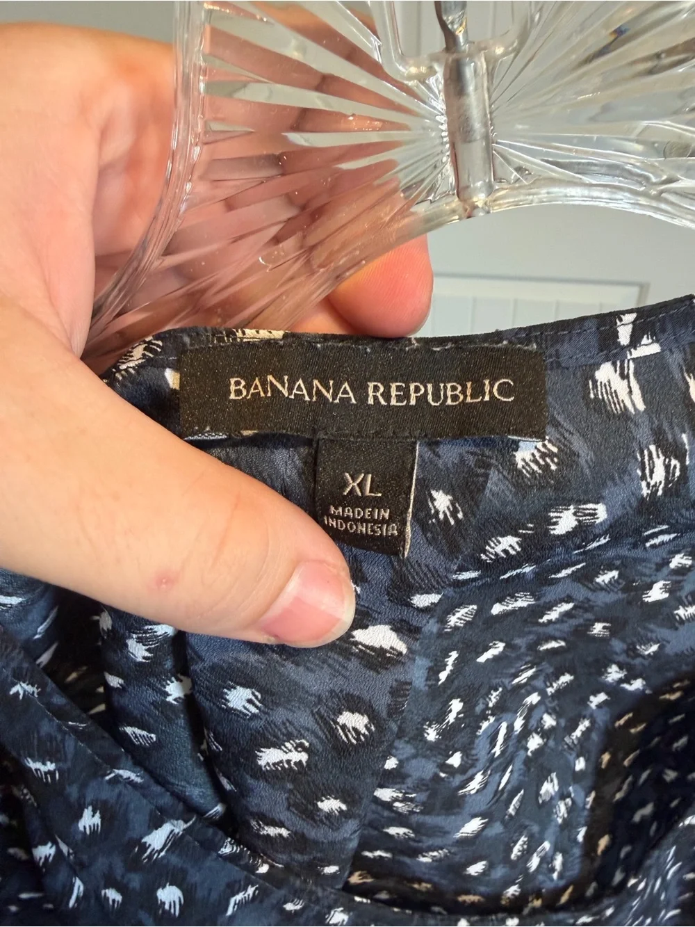 Banana Republic sleeveless silk
